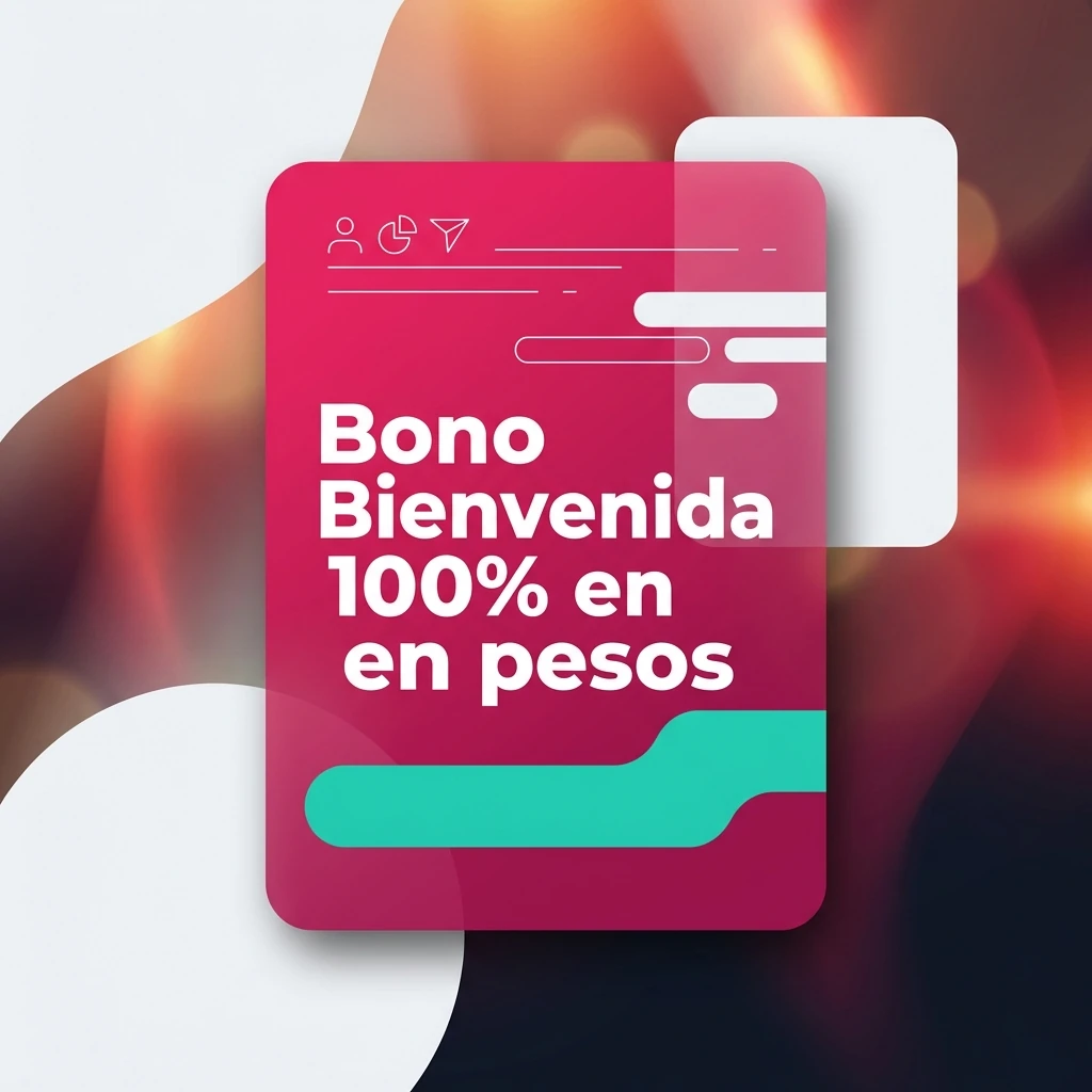 Bono Bienvenida 100% en pesos