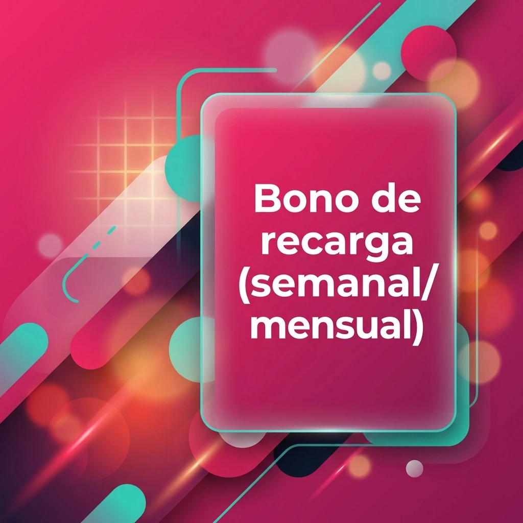 Bono de recarga (semanal/mensual)